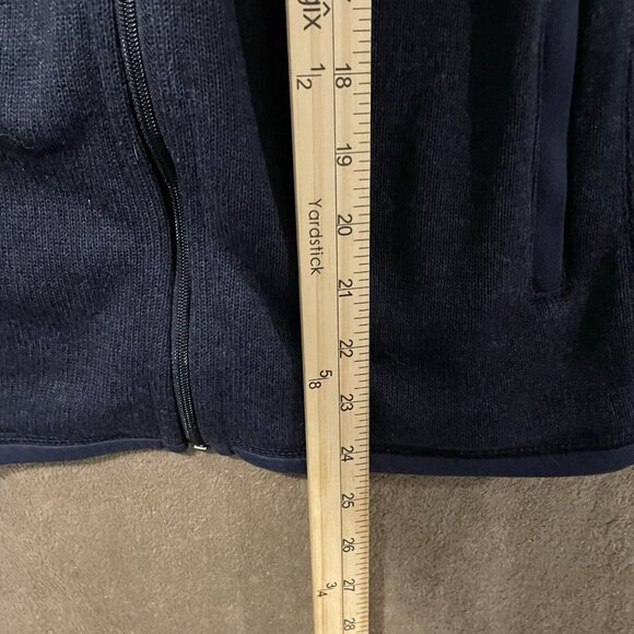 Patagonia Jacket Womens XS Navy Blue Full Zip Knit Fleece Better Sweater Pockets - Picture 9 of 11